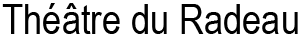 Théâtre du Radeau Logo
